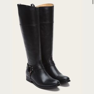 Frye Melissa Harness Zip tall boot